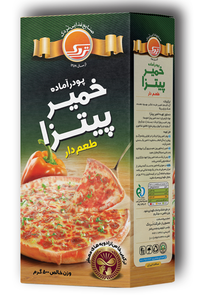 پودر آماده خمیر پیتزا  طعم دار